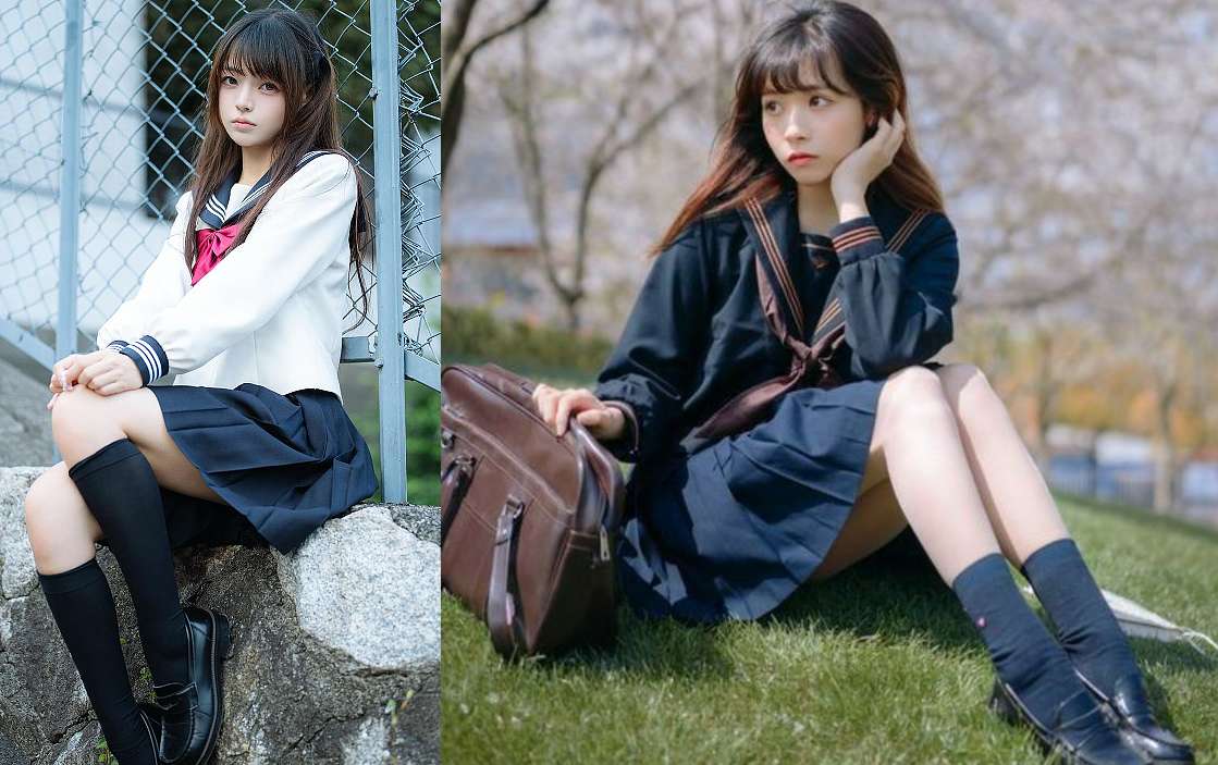 清潔感や若々しさいっぱいの女子高生は大人でも子供でもない存在